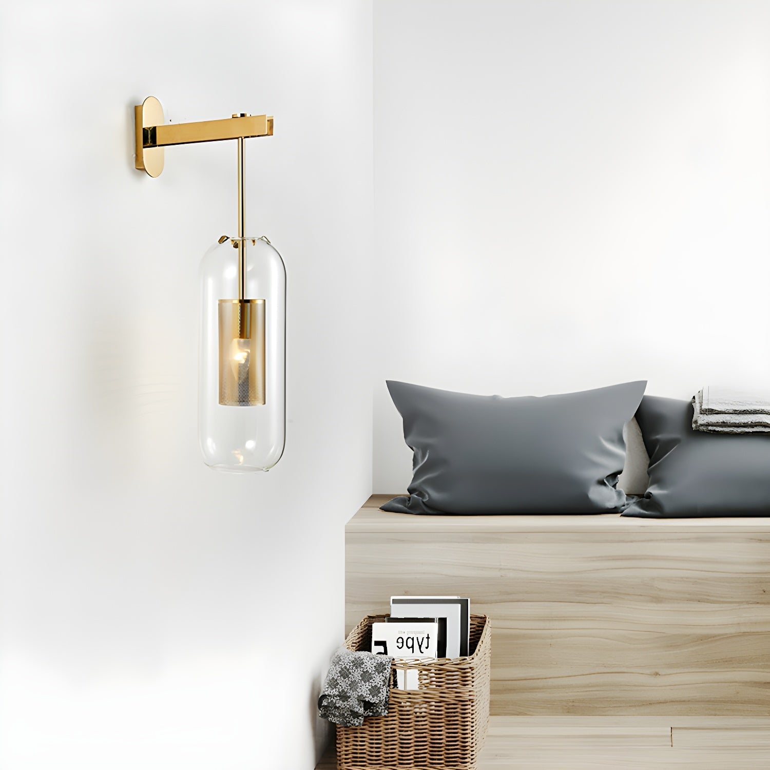 WOW Vadim Glass Wall Lamp