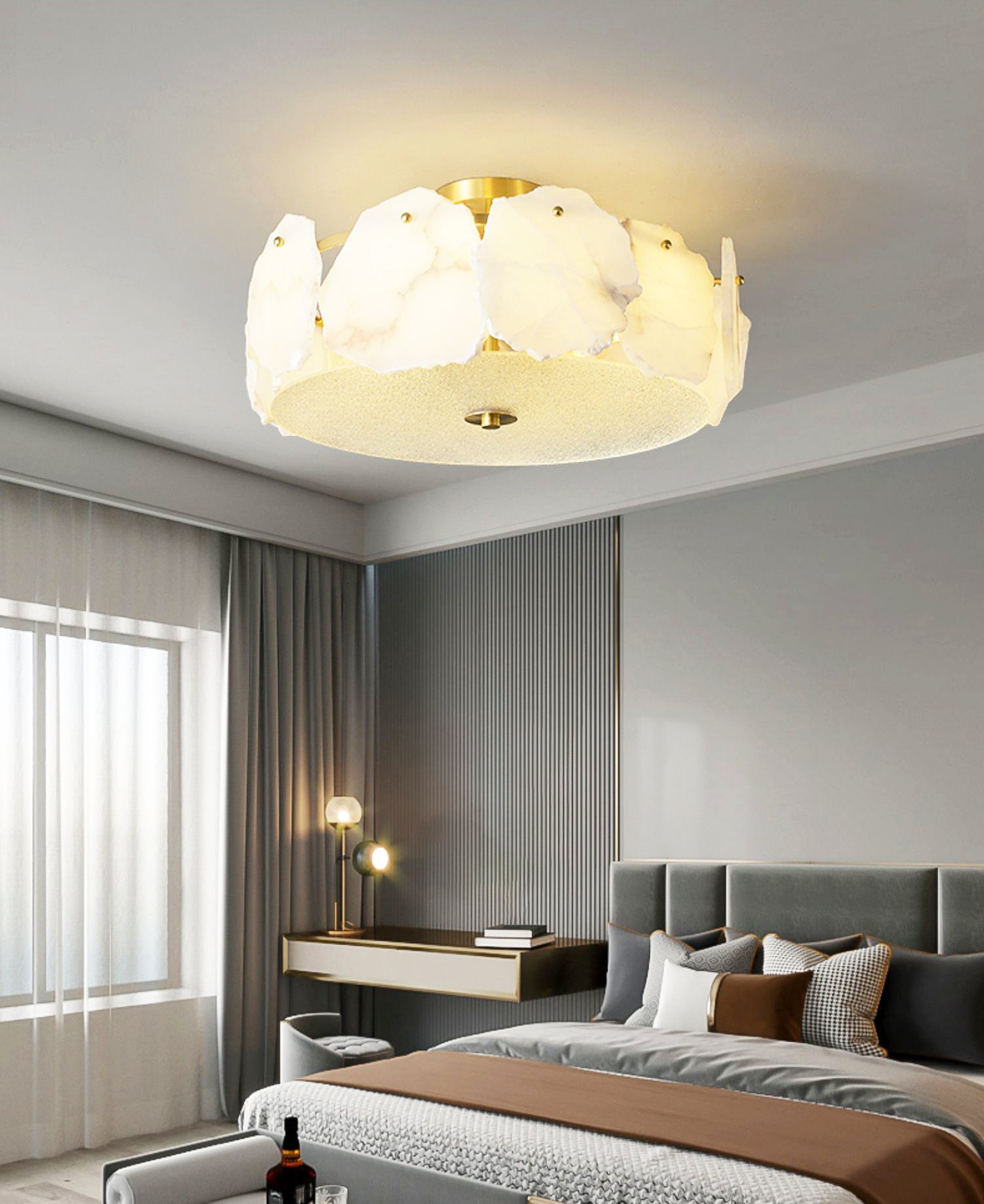 WOW Valeria Alabaster Ceiling Lamp