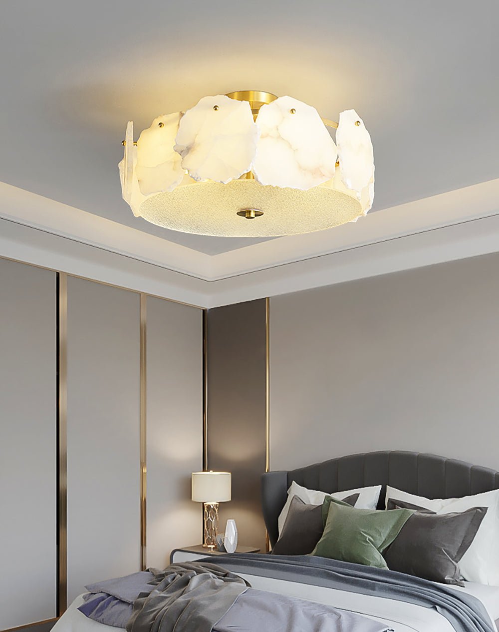 WOW Valeria Alabaster Ceiling Lamp