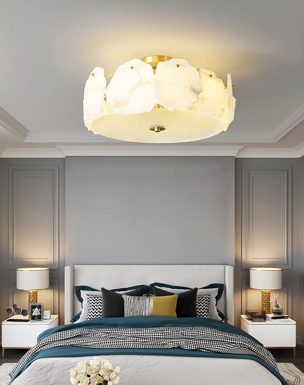 WOW Valeria Alabaster Ceiling Lamp