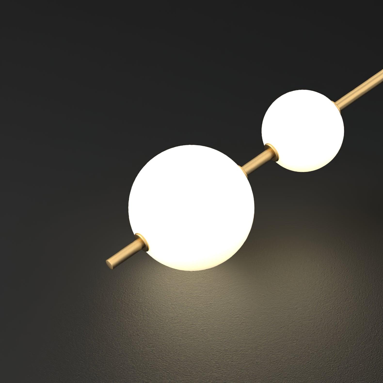 WOW Vertical Globe Wall Lamp