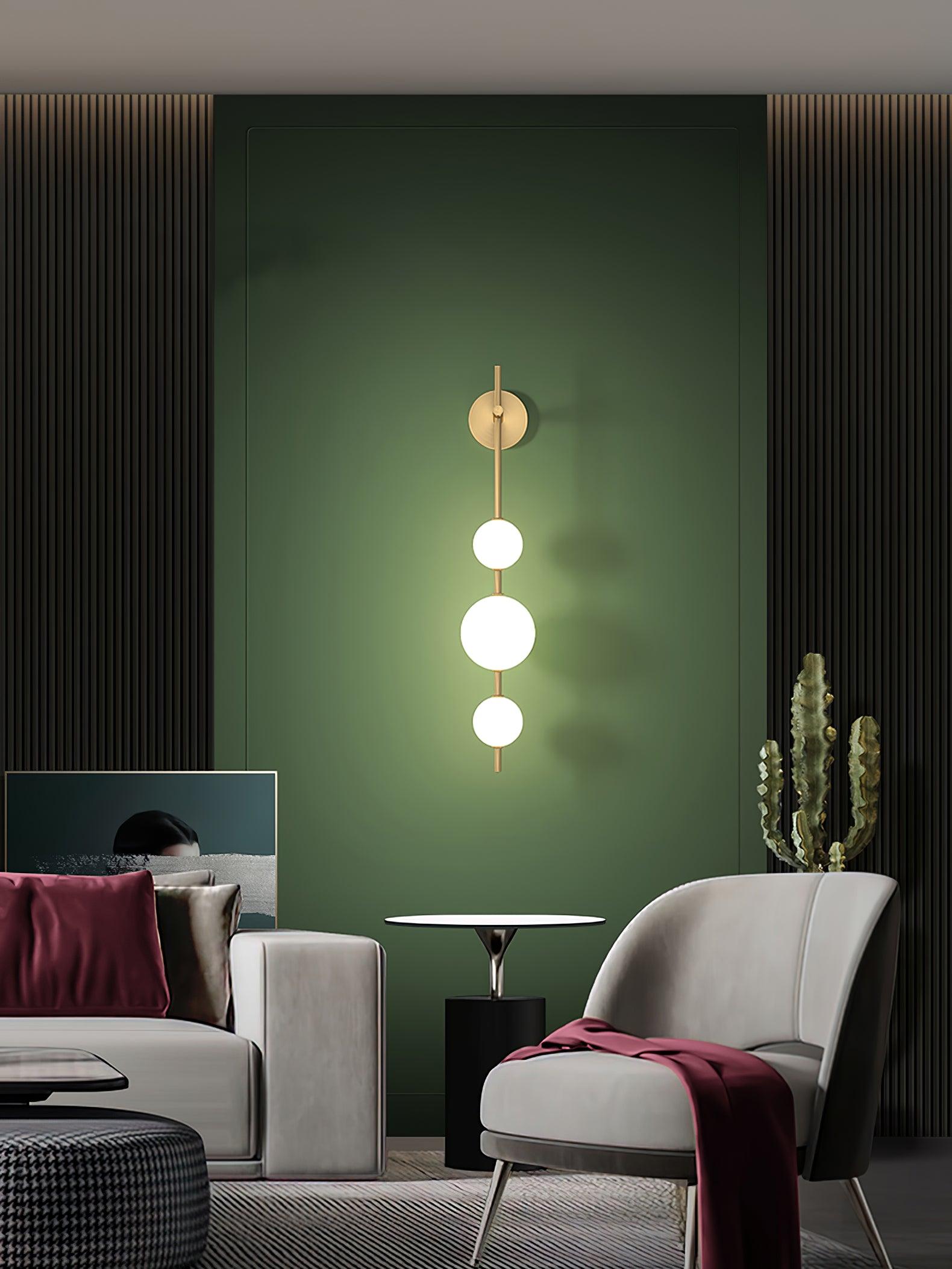 WOW Vertical Globe Wall Lamp