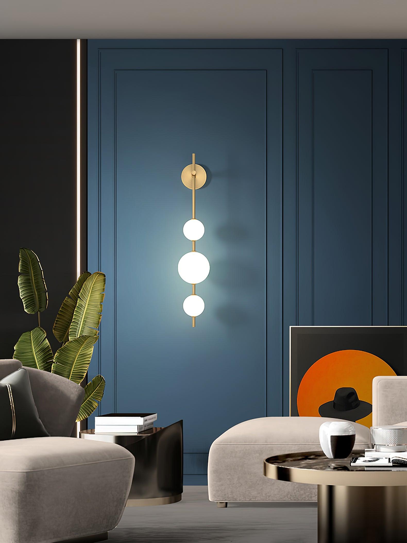 WOW Vertical Globe Wall Lamp