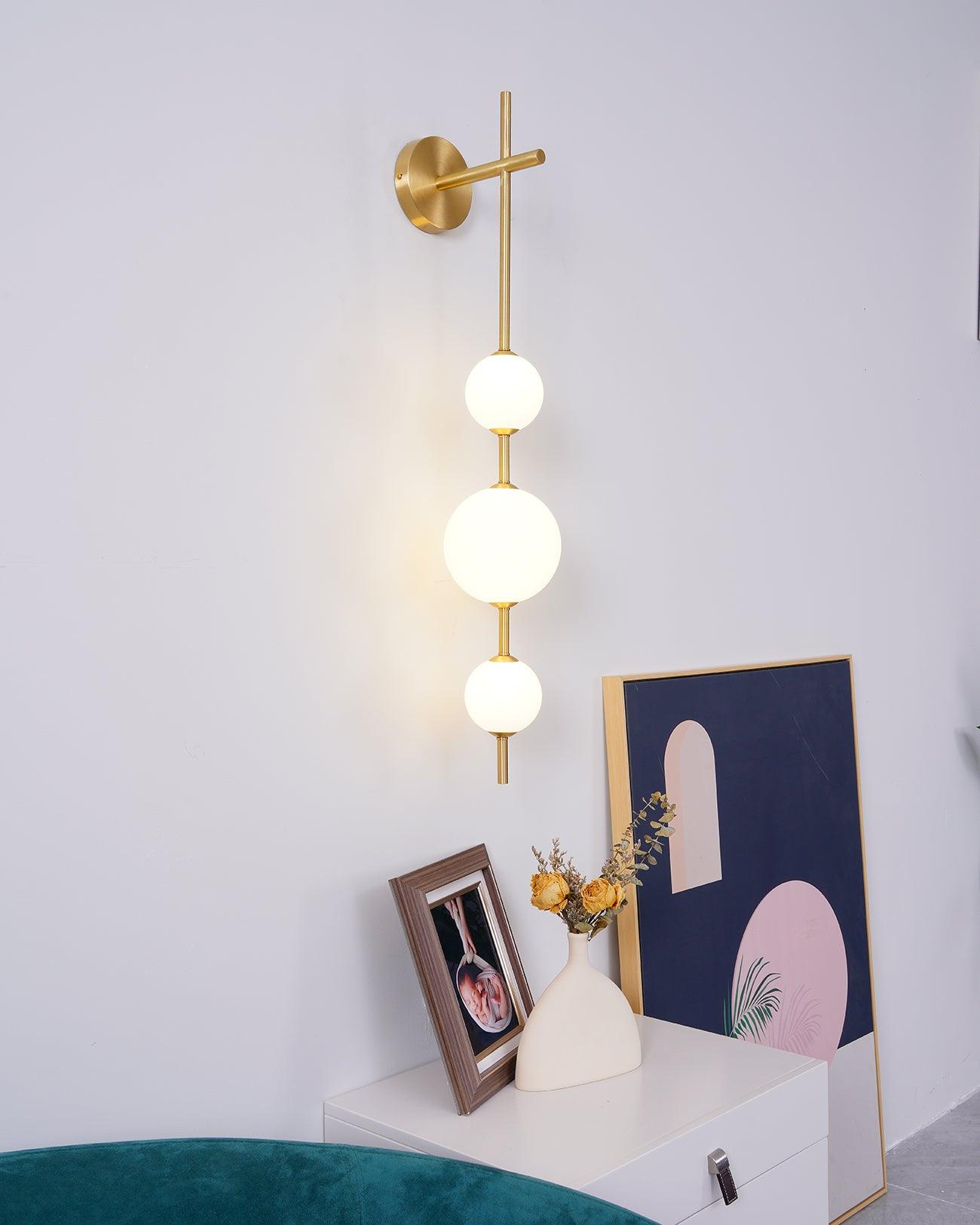 WOW Vertical Globe Wall Lamp