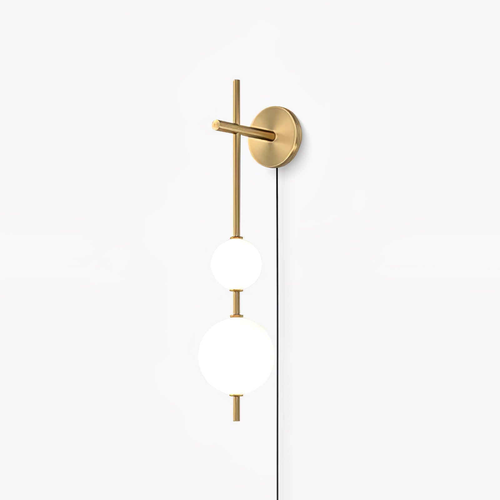 WOW Vertical Globe Plug-in Wall Lamp