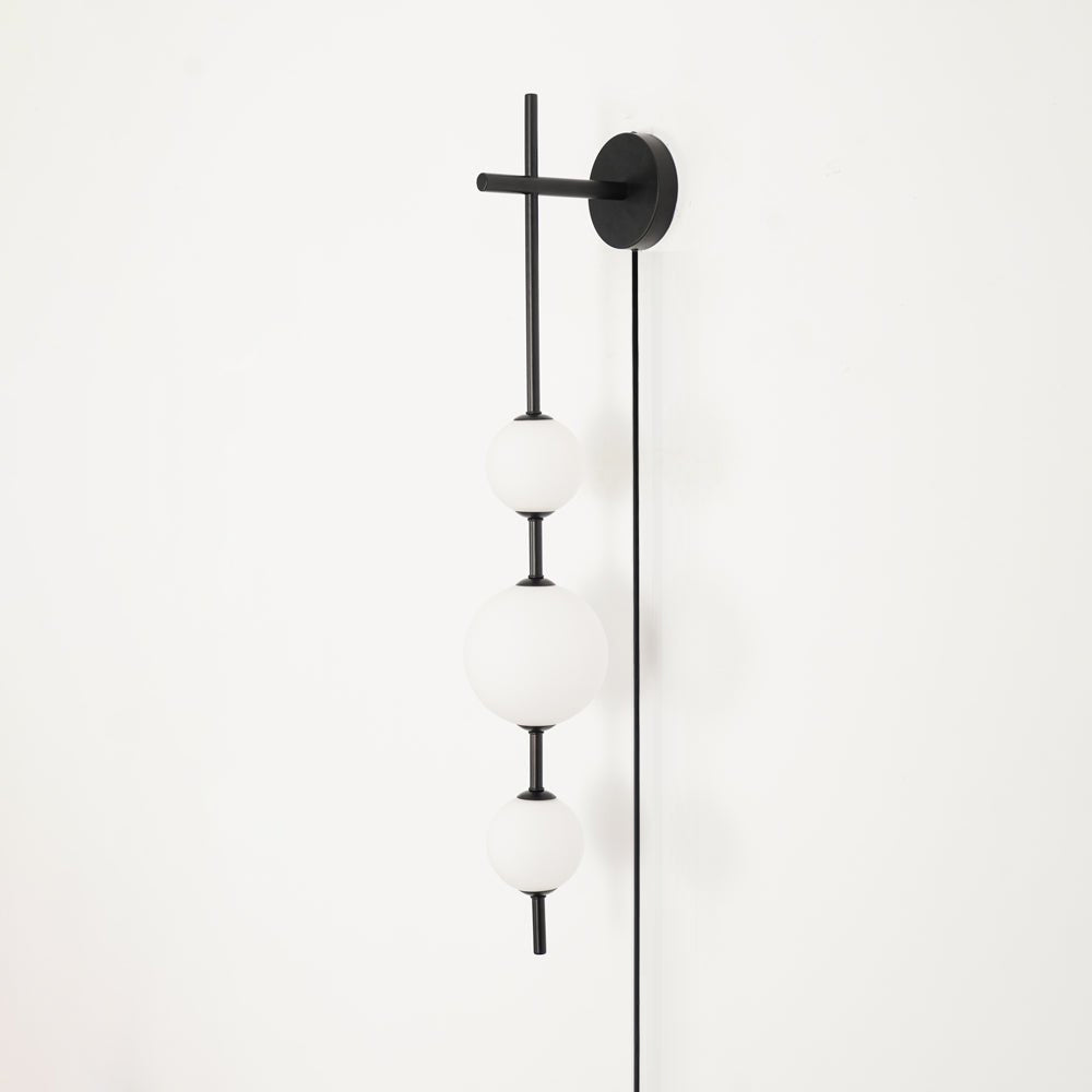 WOW Vertical Globe Plug-in Wall Lamp