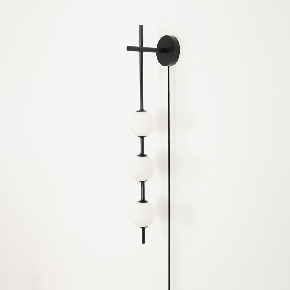 WOW Vertical Globe Plug-in Wall Lamp