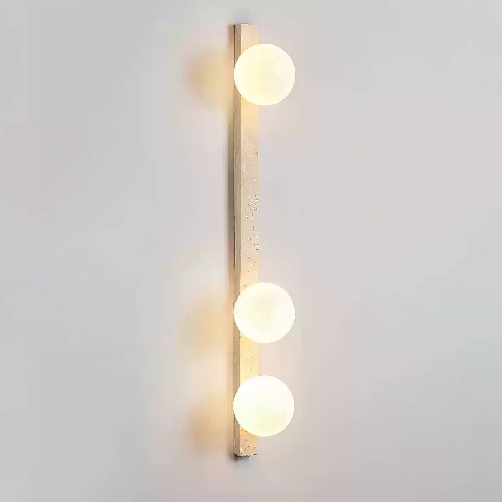 WOW Vertical Travertine Wall Sconce