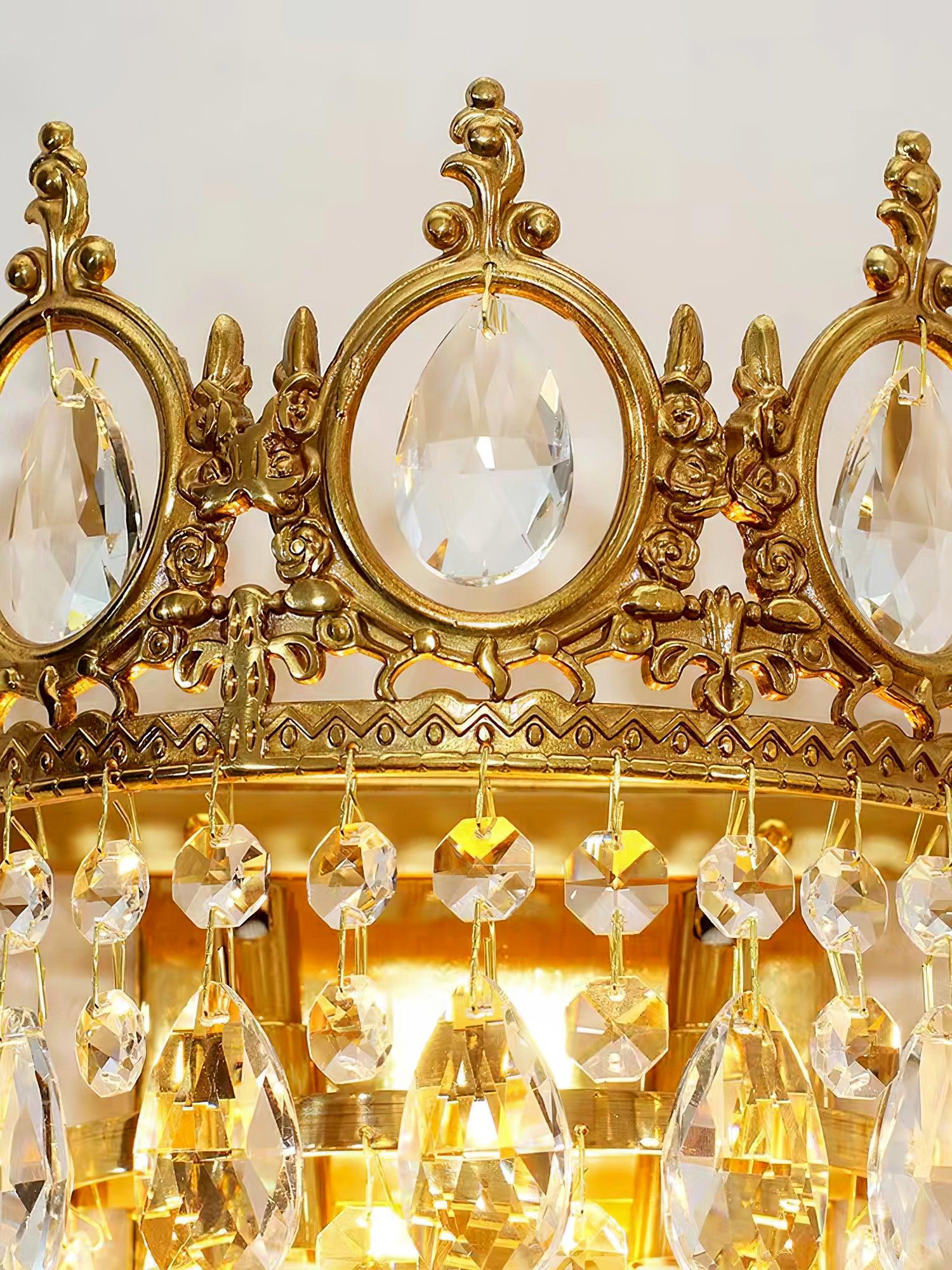 WOW Vintage Crystal  Wall lamp