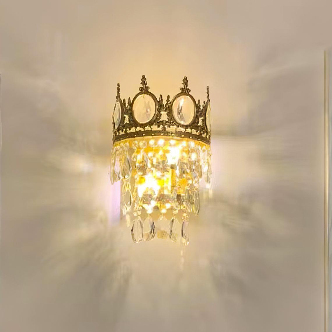 WOW Vintage Crystal  Wall lamp