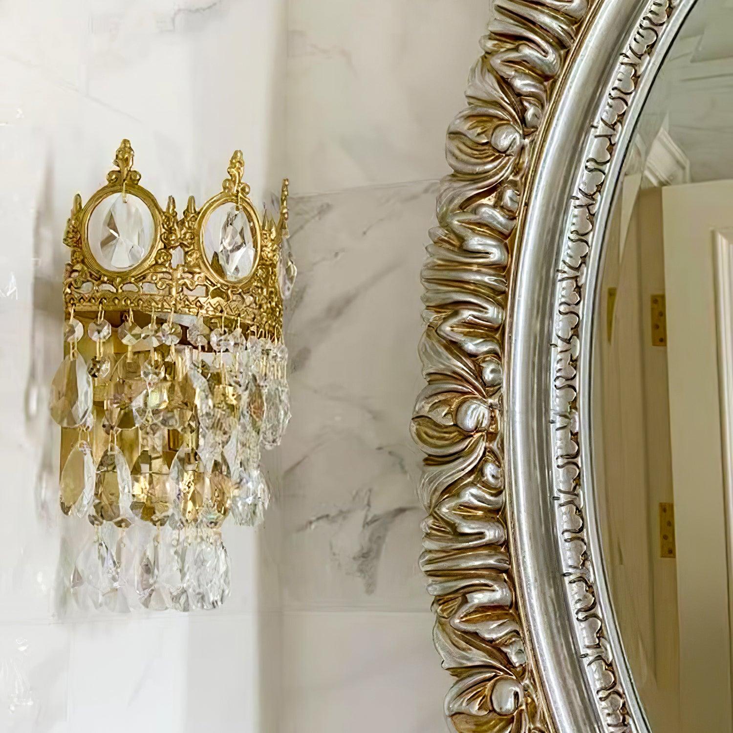 WOW Vintage Crystal  Wall lamp