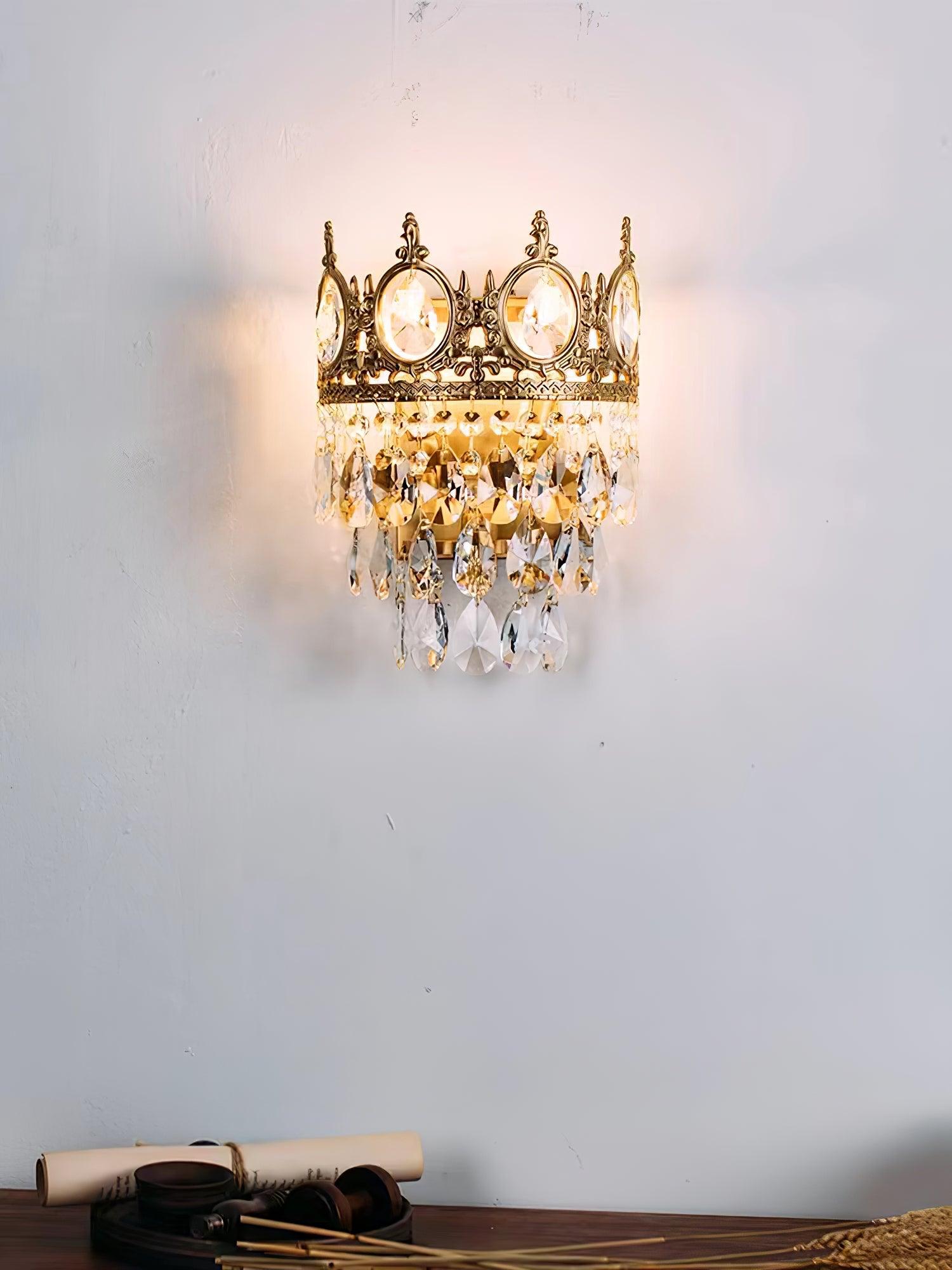 WOW Vintage Crystal  Wall lamp