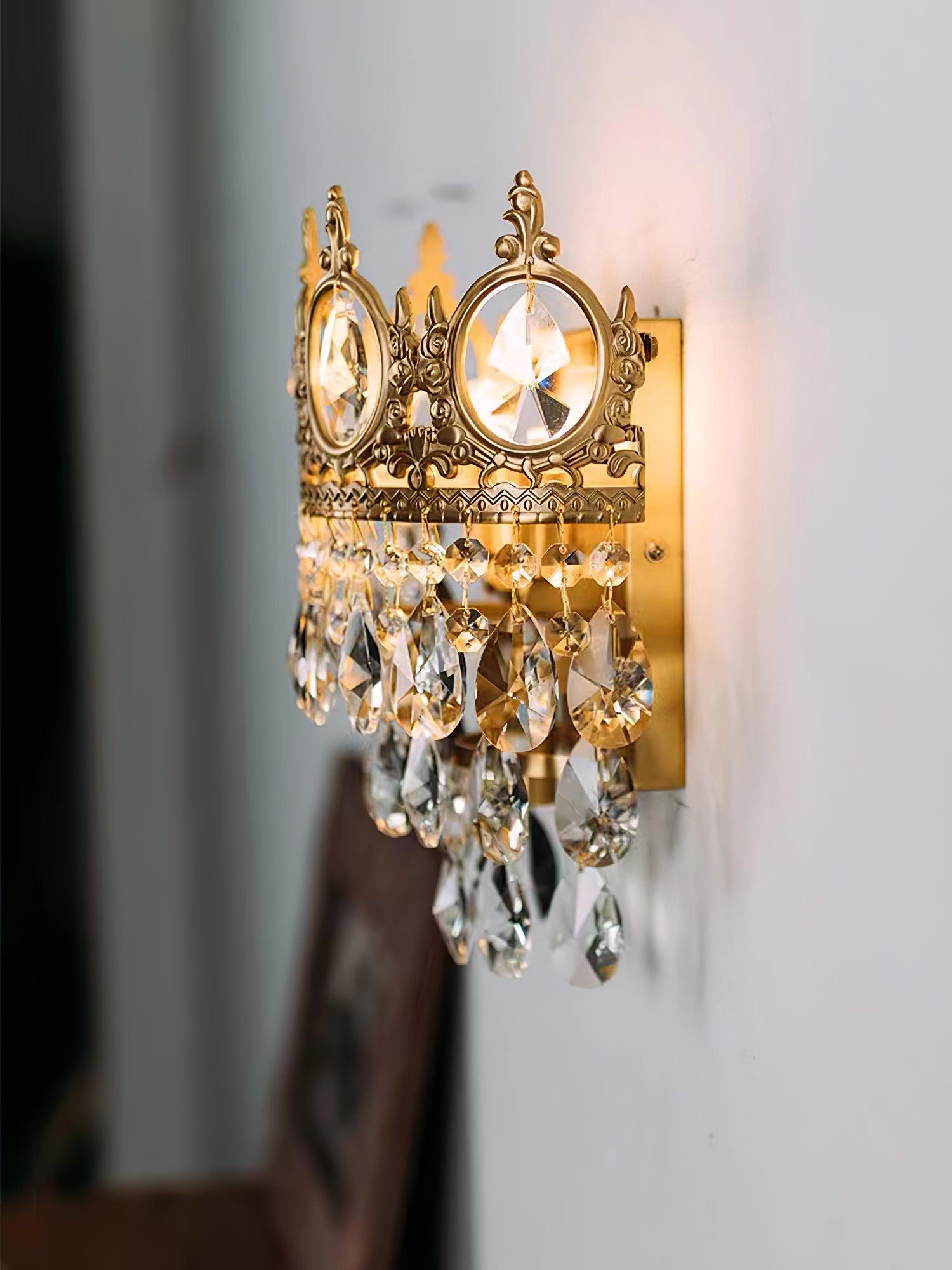 WOW Vintage Crystal  Wall lamp