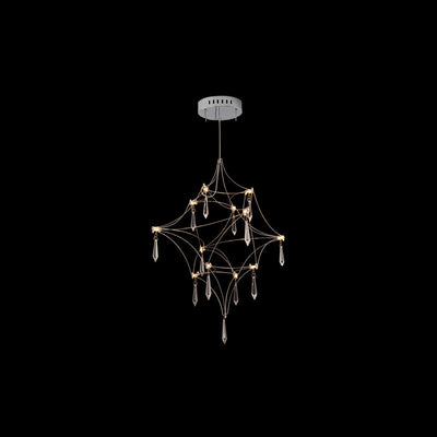 WOW Large Sculptural Crystal Chandelier-wow2201