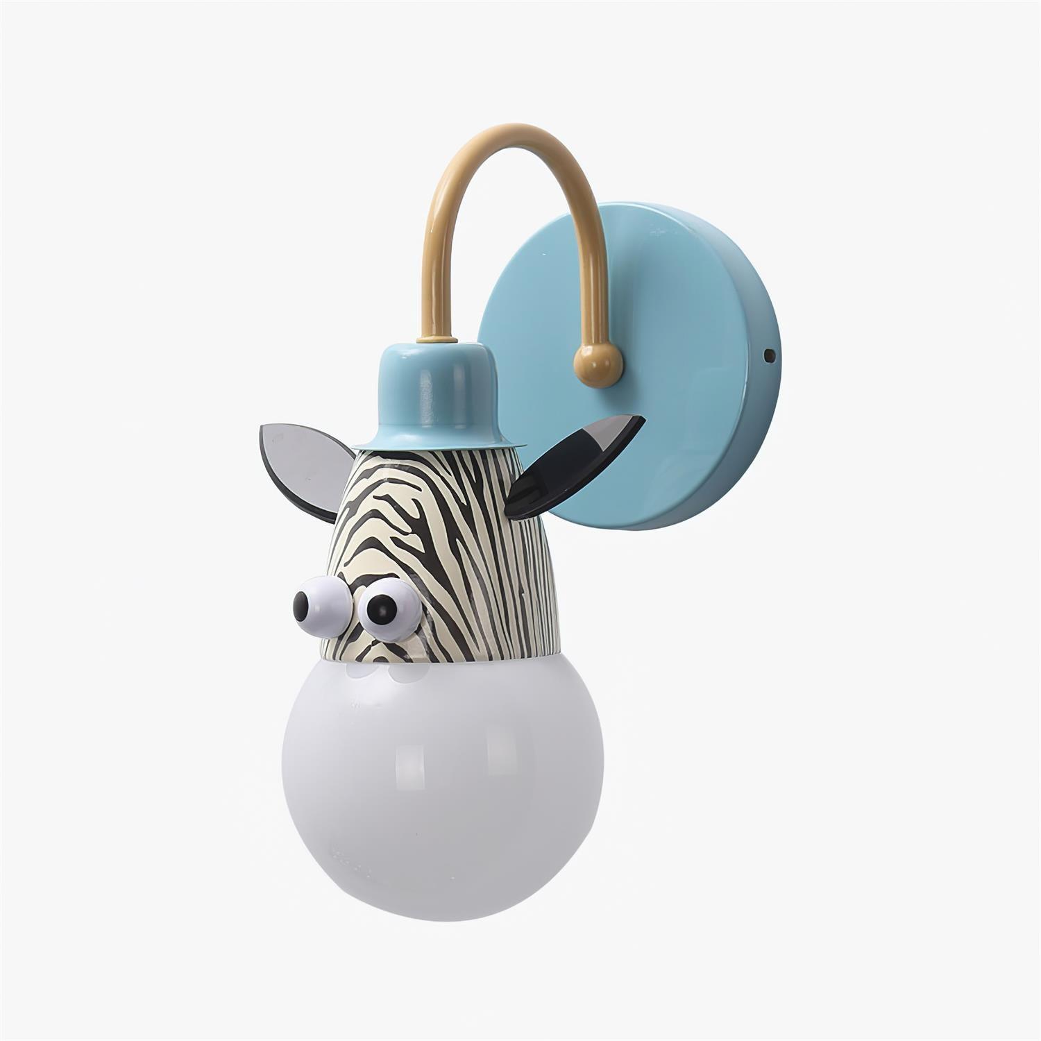 WOW Cartoon Animal Kids Wall Lamp