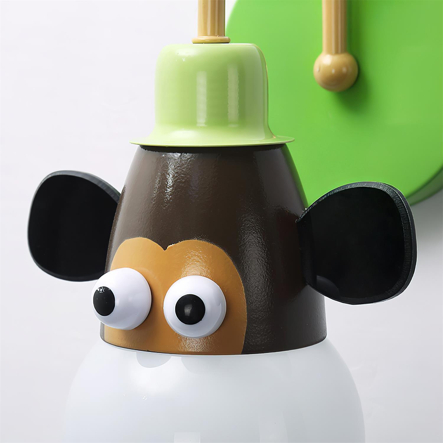 WOW Cartoon Animal Kids Wall Lamp