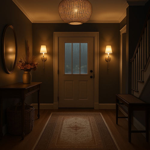 Cordless Fabric Wall Light
