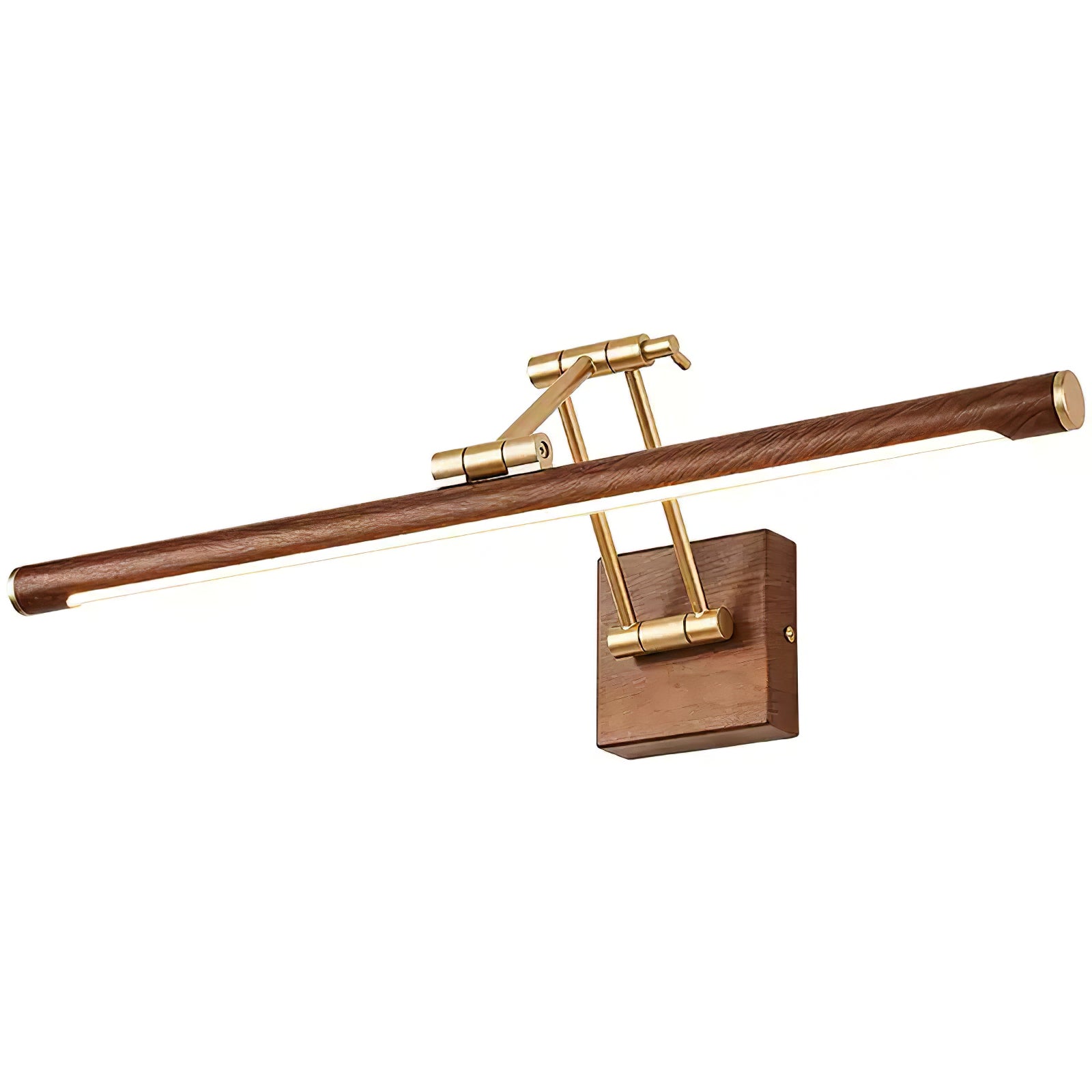 WOW Walnut Color Linear Adjustable Wall Light