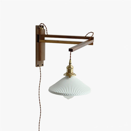 WOW Walnut Telescopic Wall Lamp