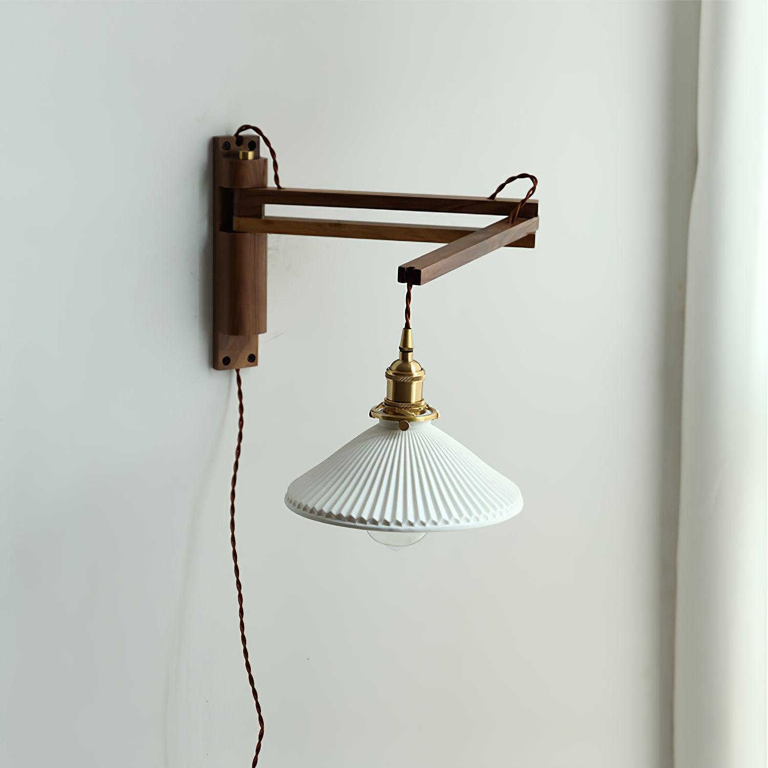 WOW Walnut Telescopic Wall Lamp
