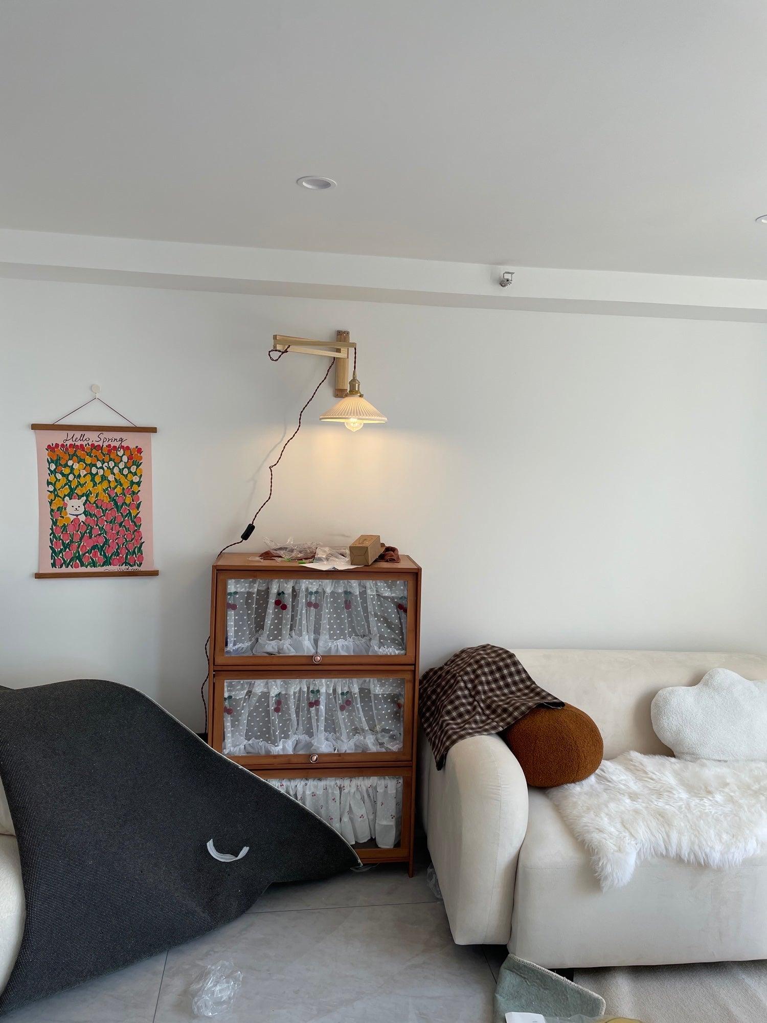 WOW Walnut Telescopic Wall Lamp