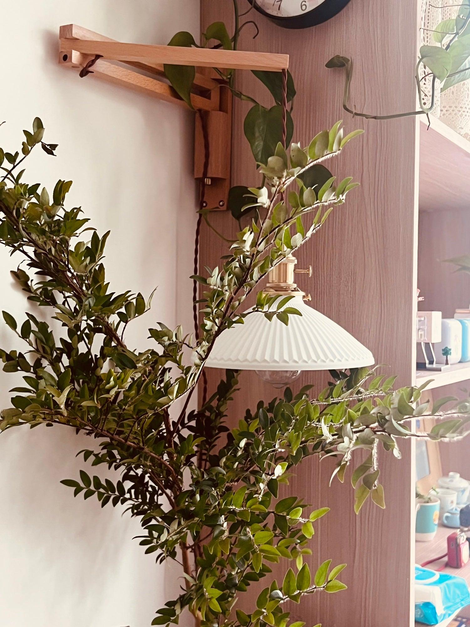 WOW Walnut Telescopic Wall Lamp