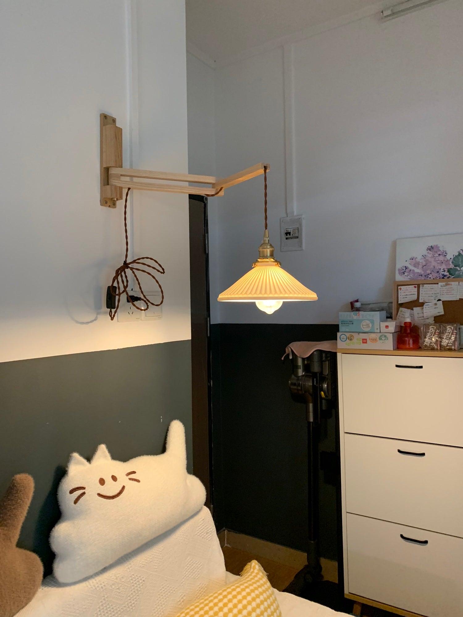 WOW Walnut Telescopic Wall Lamp