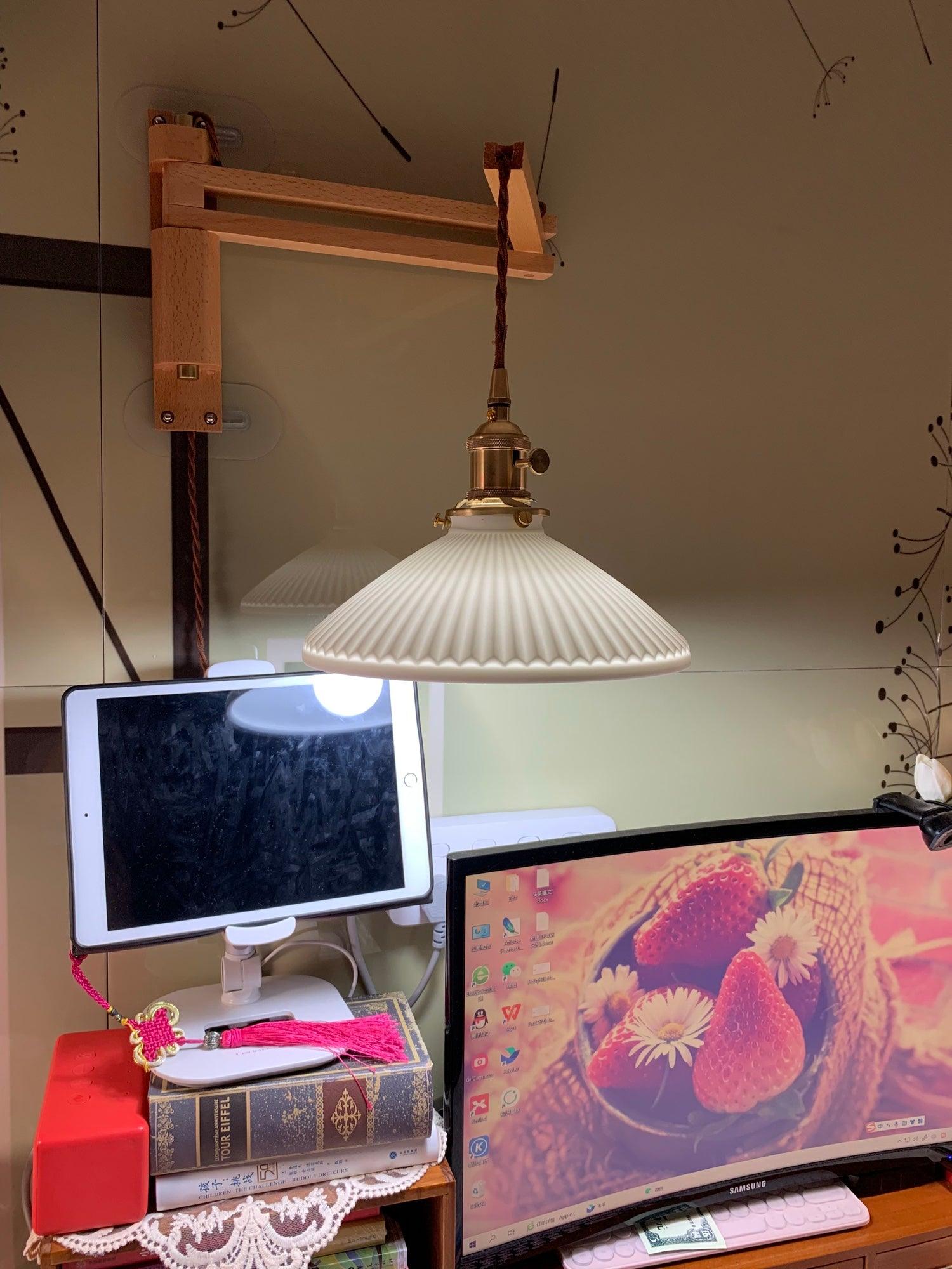 WOW Walnut Telescopic Wall Lamp