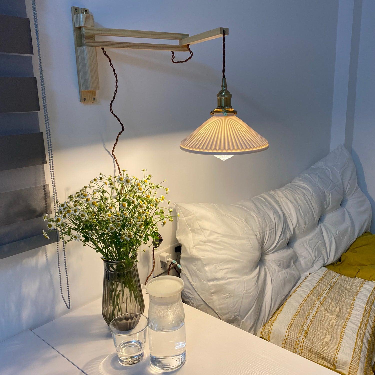 WOW Walnut Telescopic Wall Lamp