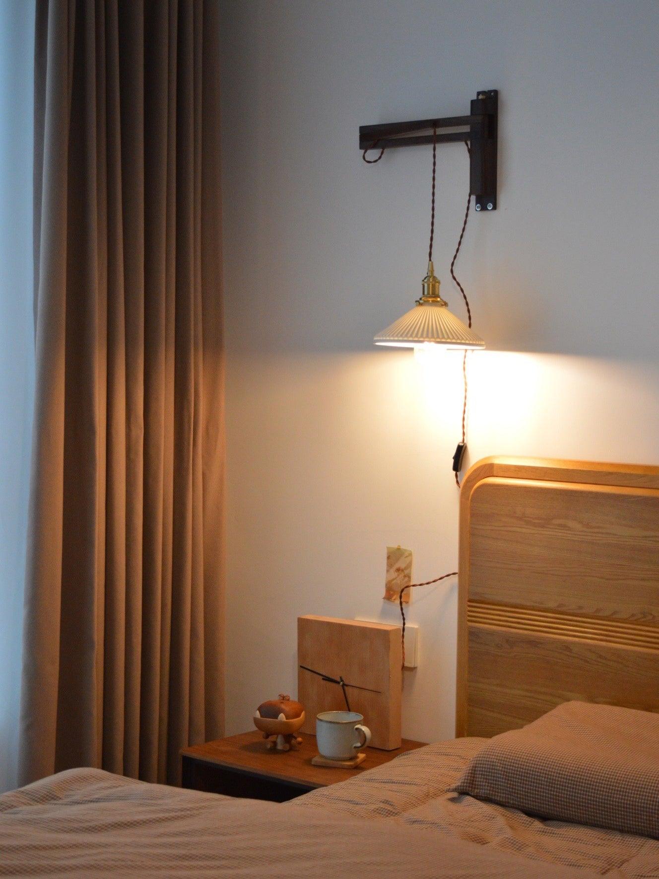 WOW Walnut Telescopic Wall Lamp
