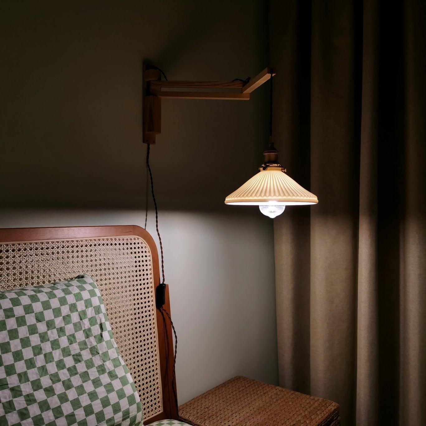 WOW Walnut Telescopic Wall Lamp
