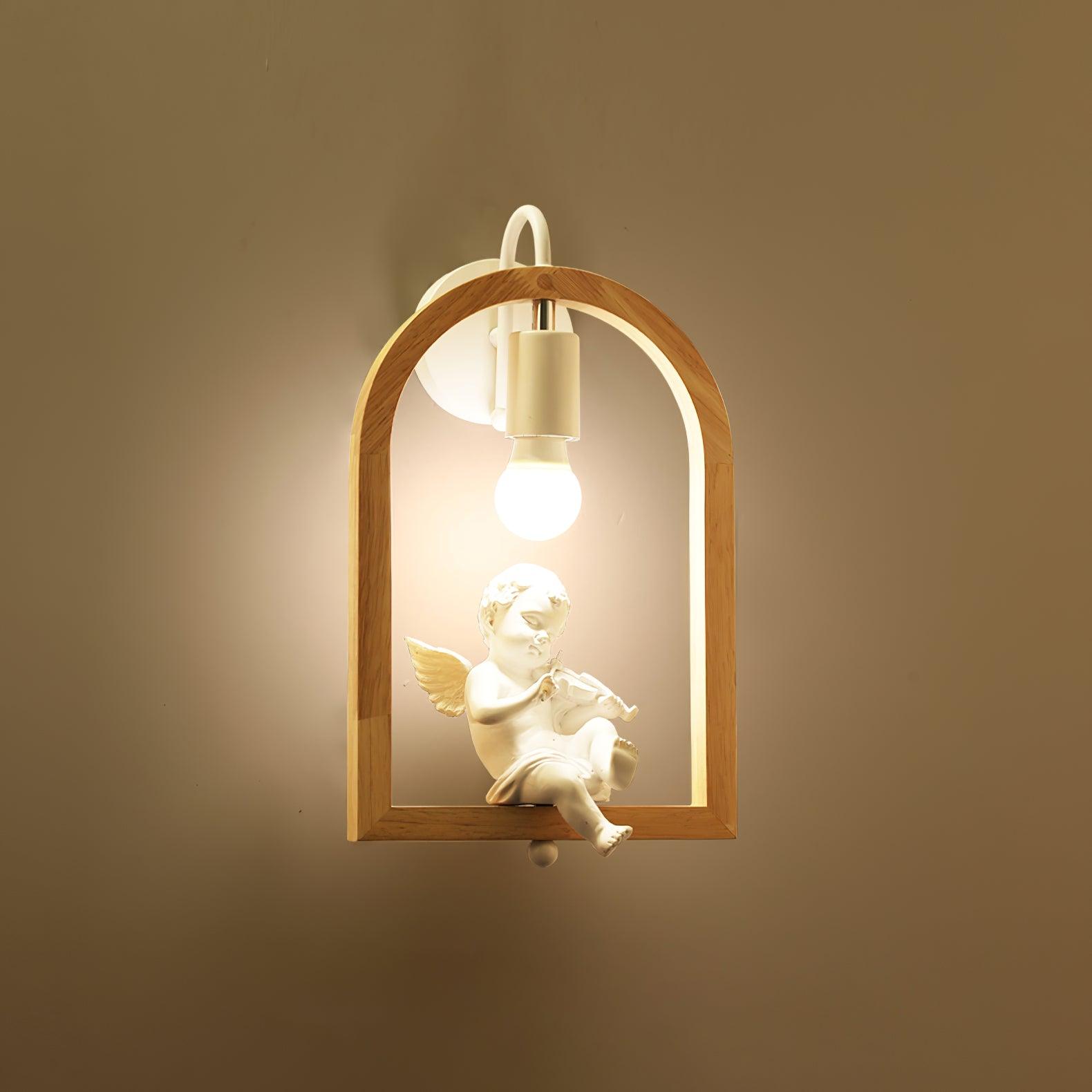 WOW Wood Bird Resin Wall Light