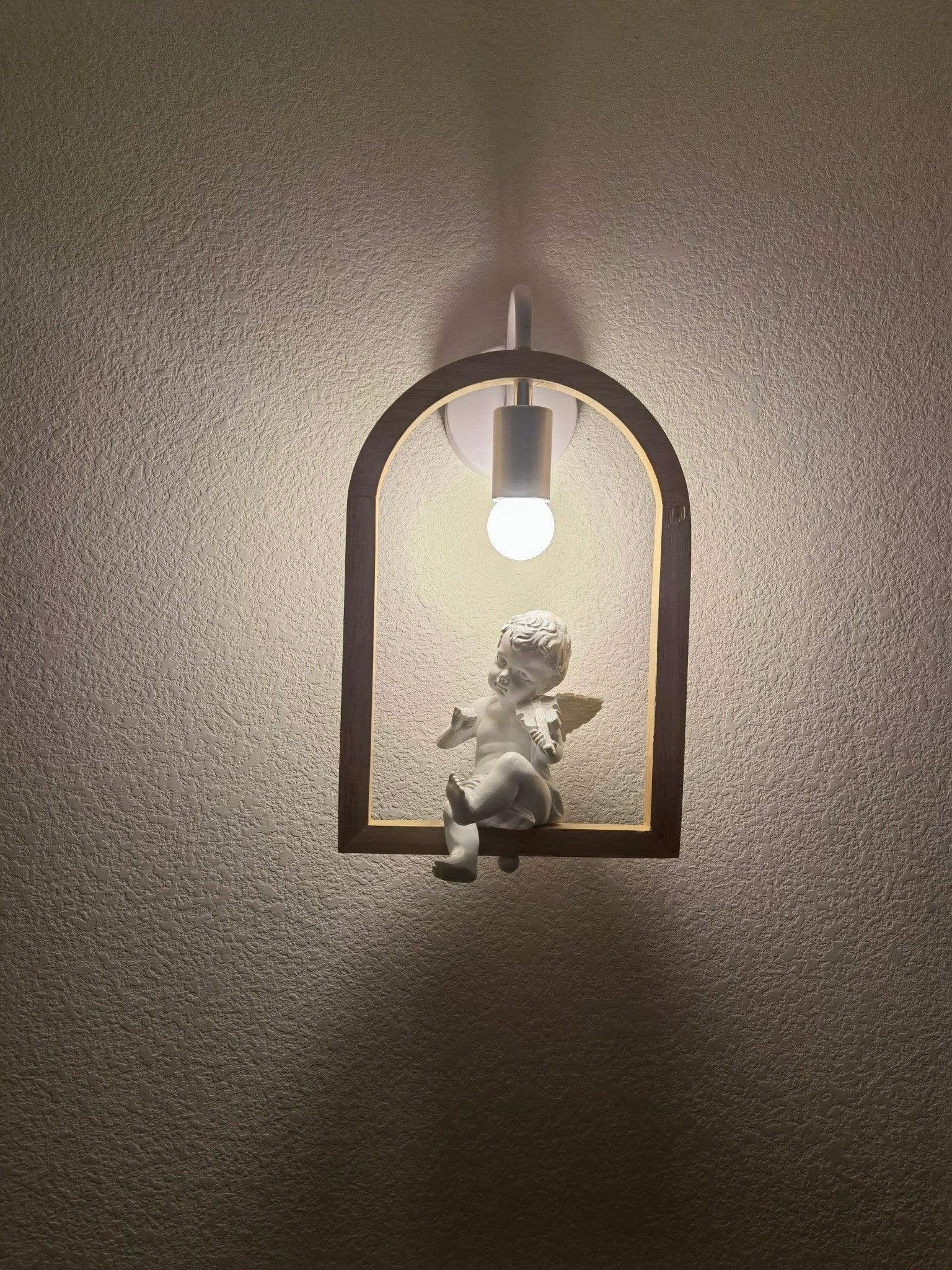 WOW Wood Bird Resin Wall Light