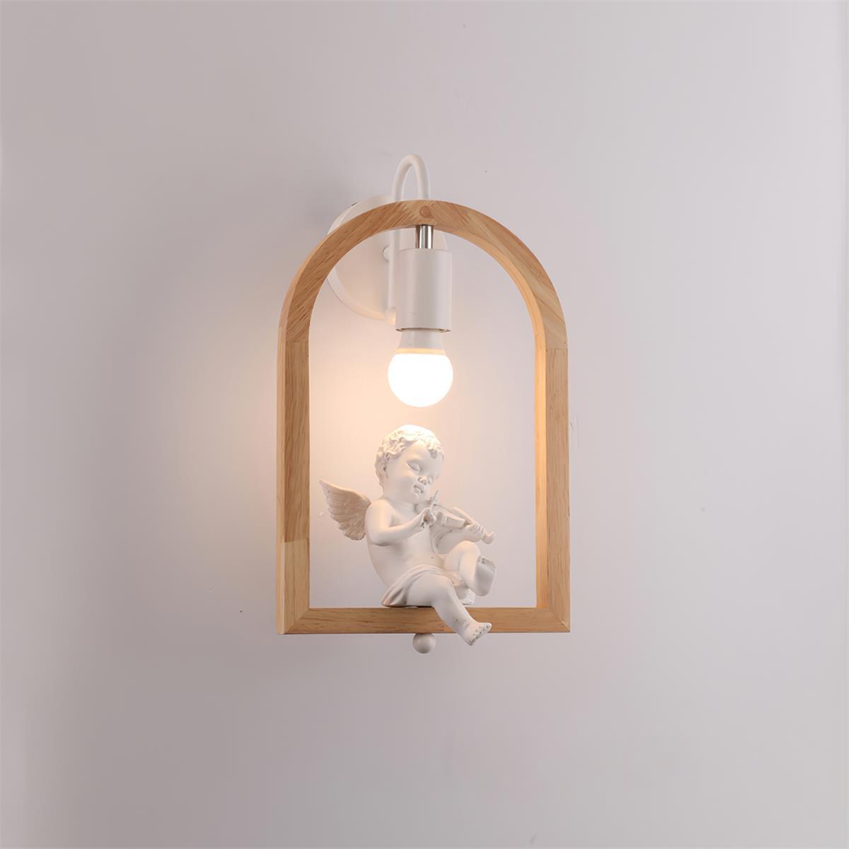 WOW Wood Bird Resin Wall Light