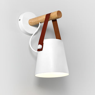 WOW Wooden Conical Wall Light