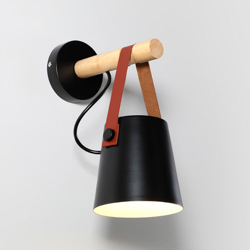 WOW Wooden Conical Wall Light