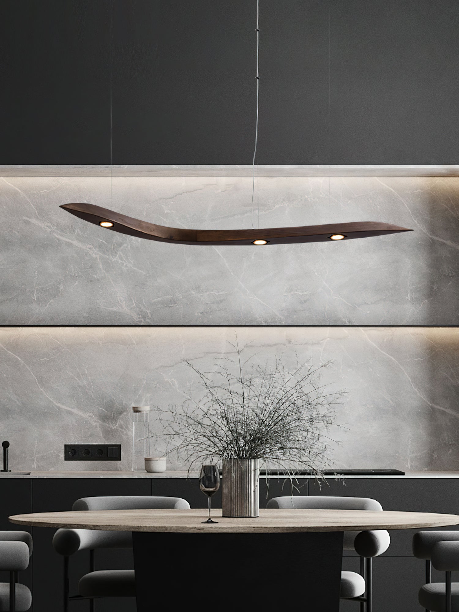 WOW Waveform Pendant Lamp