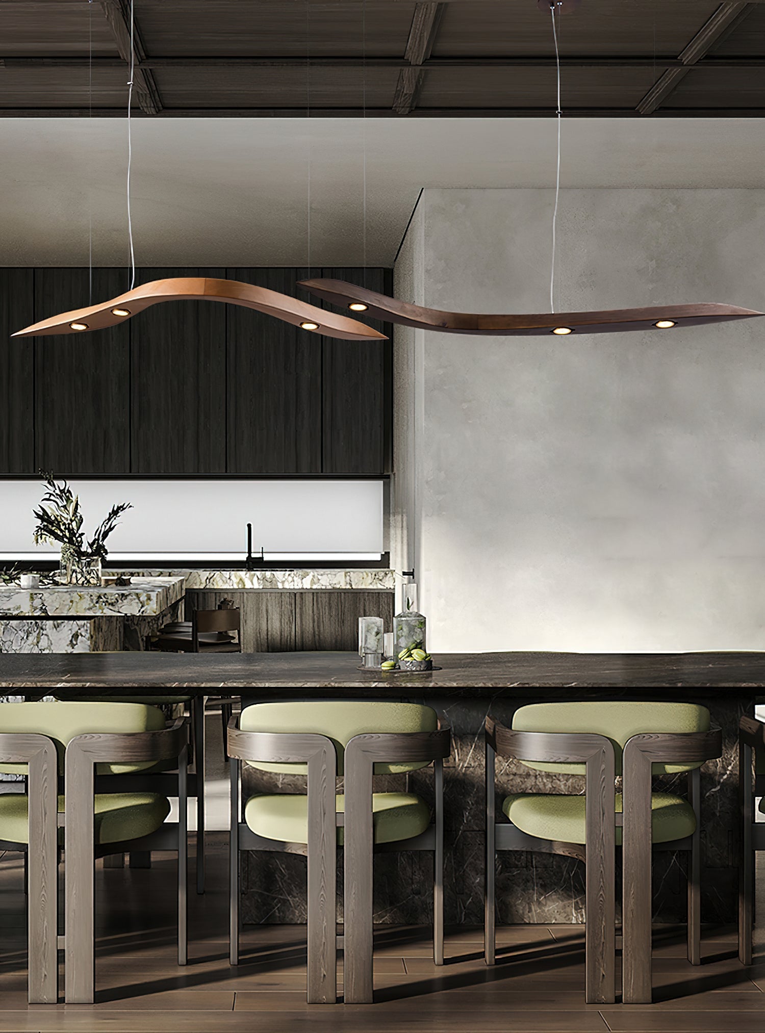 WOW Waveform Pendant Lamp
