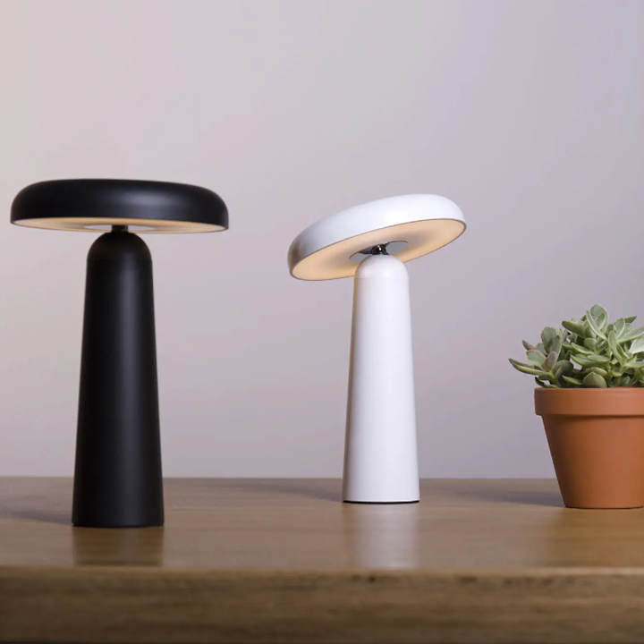 LED Portable Mushroom Table Lamp