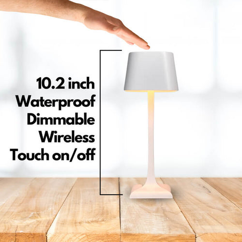 LED Metal Cordless Table Lamp