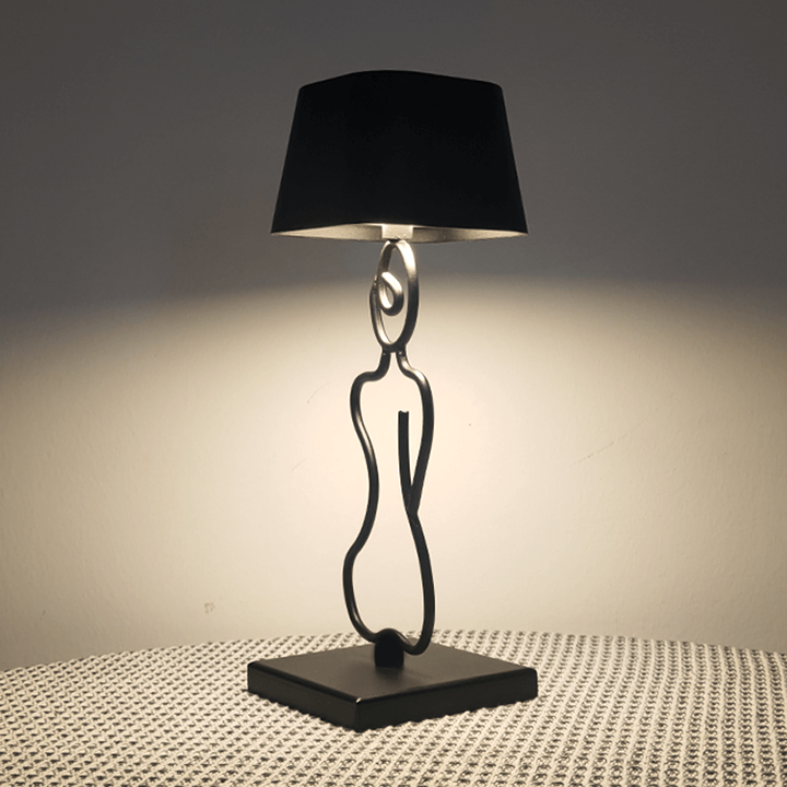 Creative Minimalist Rechargeable LED Bedside Table Lamp