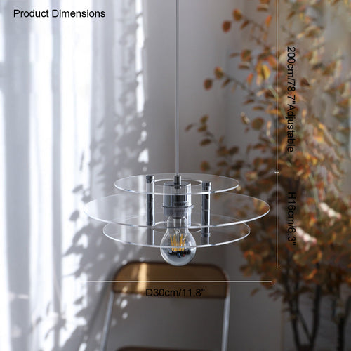 WOW Space Age Flying Saucer Pendant Light-wow2098