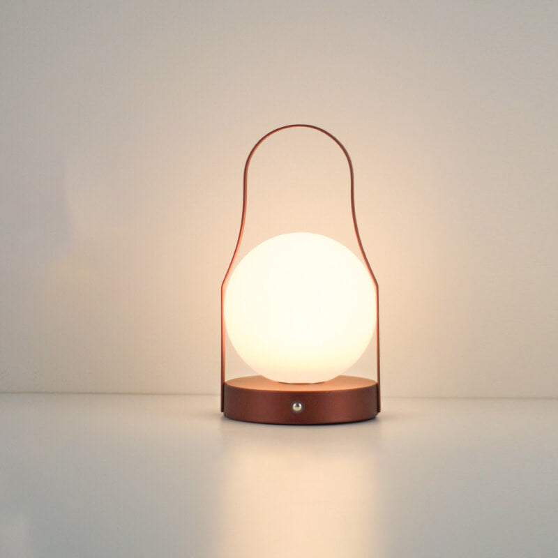 LED Portable Metal Table Lamp