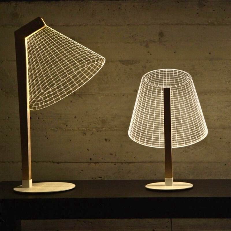 3D Vision LED Table Lamp