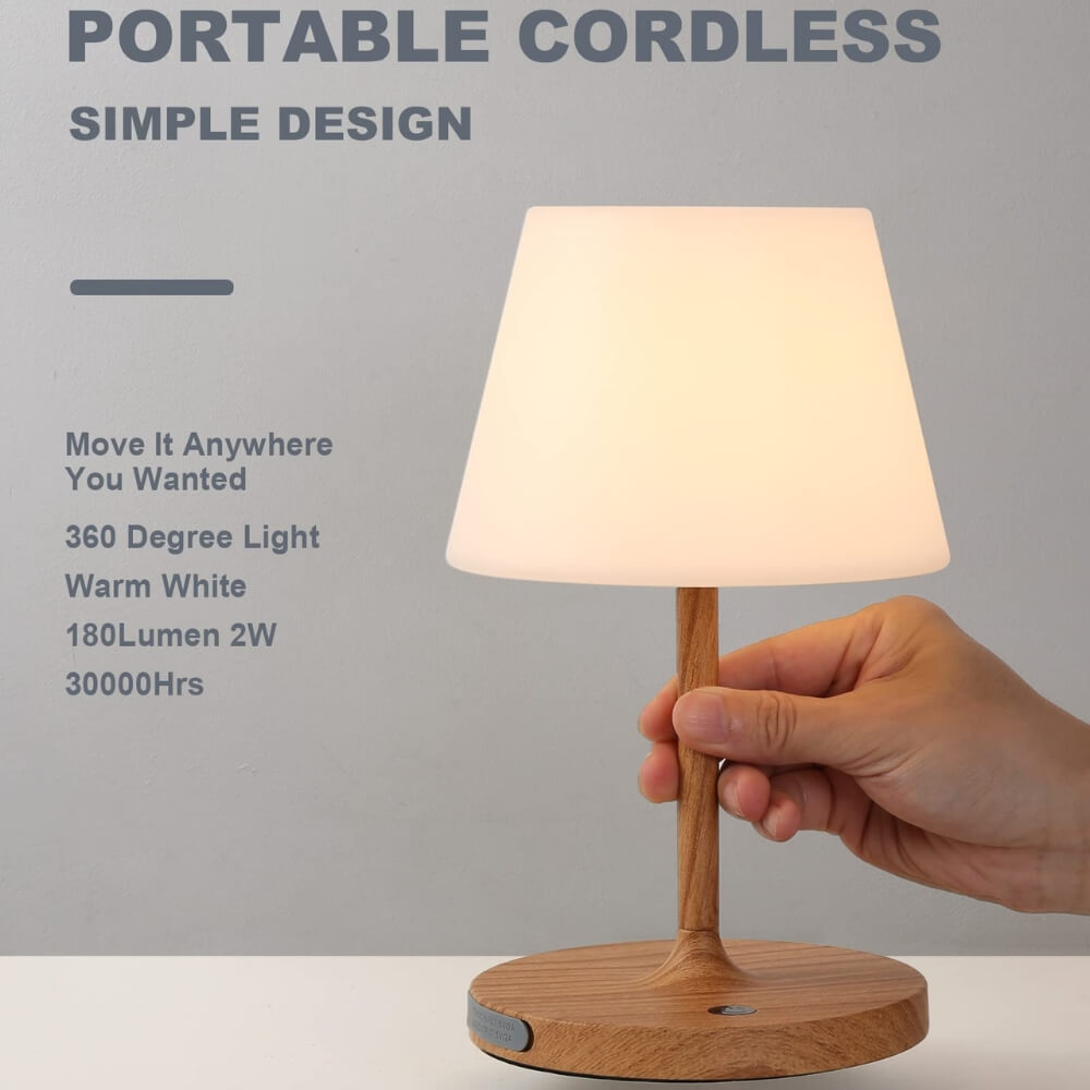Outdoor Battery Operated Table Lamp