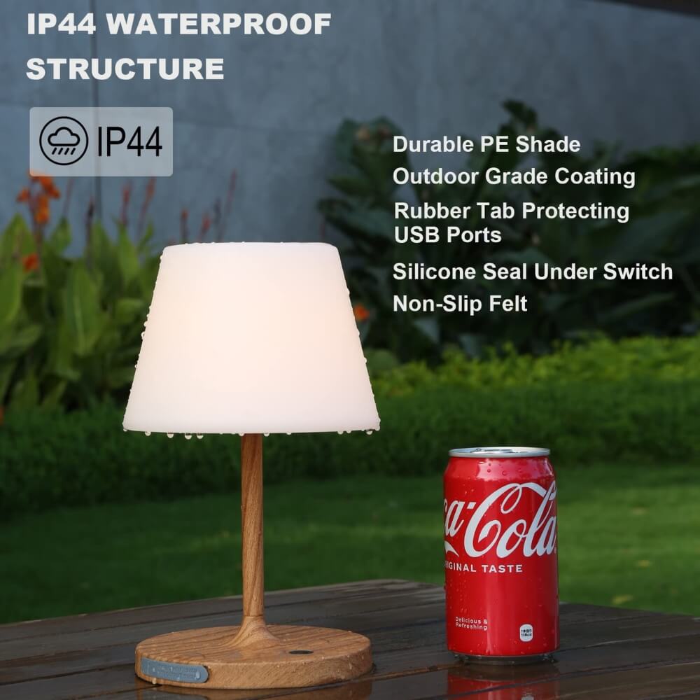 Outdoor Battery Operated Table Lamp
