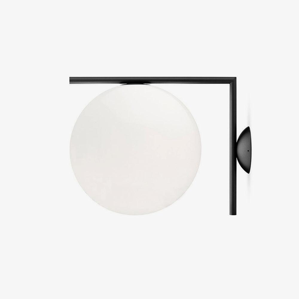 WOW Blown Glass Opal Glass Wall Lamp