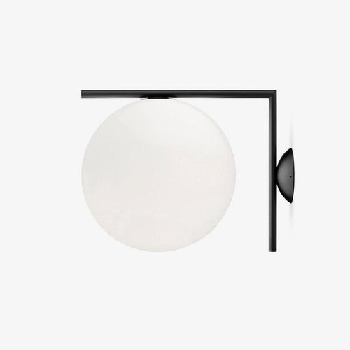 WOW Blown Glass Opal Glass Wall Lamp