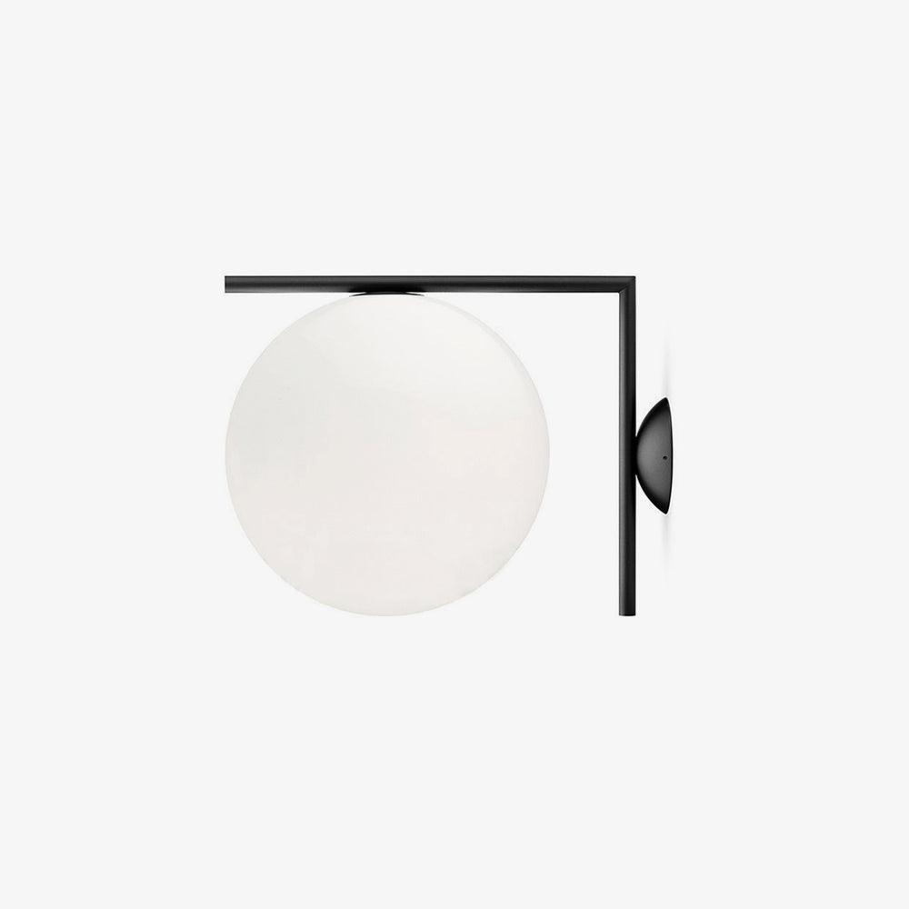 WOW Blown Glass Opal Glass Wall Lamp