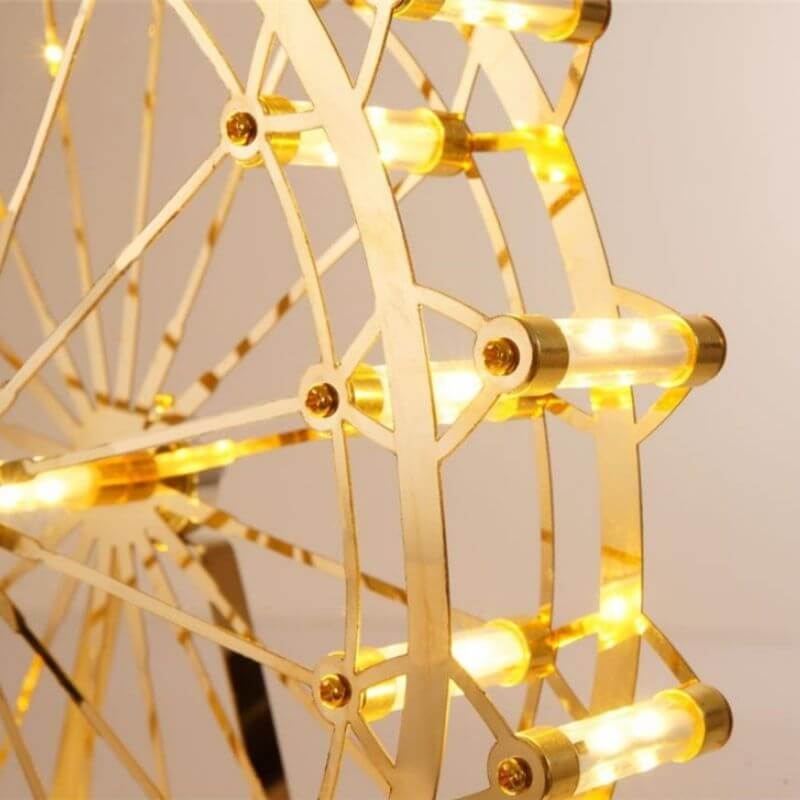 360° Rotatable Retro Ferris Wheel Table Lamp